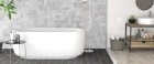 6,2 X 12,5 CM WOW FEZ GREY GLOSS