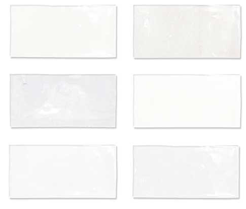 6,2 X 12,5 CM WOW FEZ WHITE GLOSS