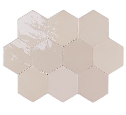 10,8 X 12,4 CM WOW ZELLIGE HEXA NUDE