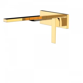 TRES SLIM EXCLUSIVE - BATERIA UMYWALKOWA PODTYNKOWA 24-K Złoto Matowe