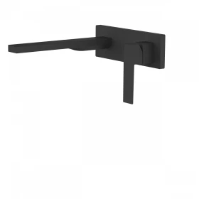 TRES SLIM EXCLUSIVE - BATERIA UMYWALKOWA PODTYNKOWA  Czerń Matowa