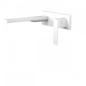 TRES SLIM EXCLUSIVE - BATERIA UMYWALKOWA PODTYNKOWA  Biel Matowa