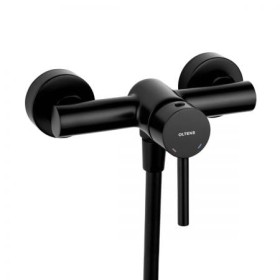 Oltens Molle bateria prysznicowa ścienna czarny mat 33000300