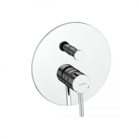 Oltens Molle bateria wannowo-prysznicowa podtynkowa kompletna chrom 