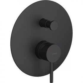 Oltens Molle bateria wanno-prysznicowa podtynkowa kompletna czarny mat 34100300