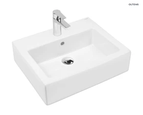 Oltens Susa umywalka 50x41 cm wisząca biała 41403000