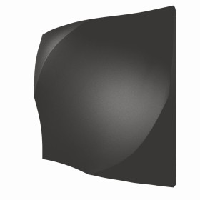 12,5 x 12,5cm WOW WAVE Graphite Matt Płytka Ścienna
