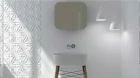 21,5 x 25cm WOW HEXA LISO Ice White Matt Płytka Ścienna