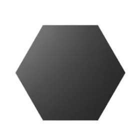 21,5 x 25cm WOW HEXA LISO Graphite Matt Płytka Ścienna