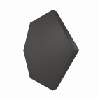 21,5 x 25cm WOW HEXA Graphite Matt Płytka Ścienna