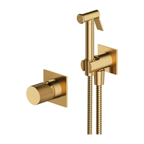 OMNIRES CONTOUR  |  system bidetowy podtynkowy złoty szczotkowany (GLB)