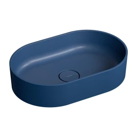 Omnires OVO M+ Umywalka nablatowa, 55 x 36 cm midnight blue