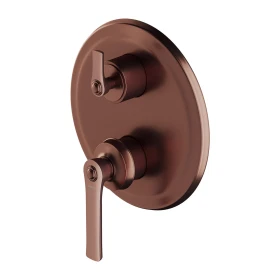 OMNIRES Armance | Bateria prysznicowo-wannowa 3-wyjściowa podtynkowa miedź antyczna (ORB)