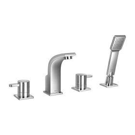 OMNIRES Darling | Bateria wannowa 4-otworowa chrom (CR)