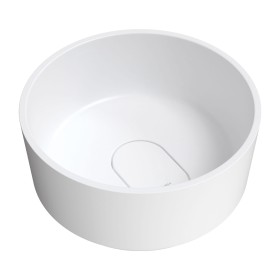 Omnires CADENCE M+ | Umywalka nablatowa, ø42 cm biały mat
