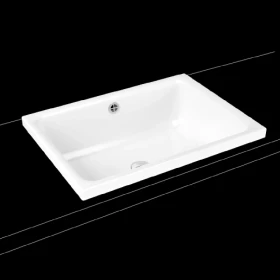 KALDEWEI CAYONO S UMYWALKA NABLATOWA 580 x 415mm,  BIEL ALPEJSKA 
