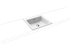 Kaldewei Puro umywalka 46 cm wpuszczana kwadratowa model 3150 biała