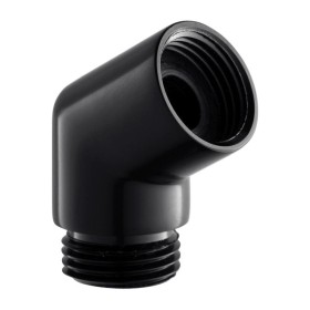 Omnires Kolanko rączki prysznicowej czarny mat T87BL