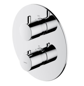OMNIRES Y |  bateria wannowo-prysznicowa podtynkowa termostatyczna chrom Y1236ROCR 
