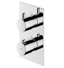 OMNIRES Y |  bateria wannowo-prysznicowa podtynkowa termostatyczna chrom Y1236-KROCR 