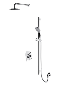 OMNIRES Y | zestaw prysznicowy podtynkowy z deszczownicą chrom SYSY17CR 