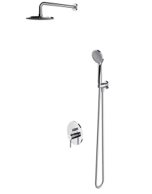 OMNIRES Y | zestaw prysznicowy podtynkowy z deszczownicą chrom SYSY21CR 