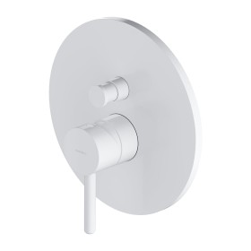 OMNIRES Y |  bateria prysznicowo-wannowa podtynkowa  biały mat Y1235WM