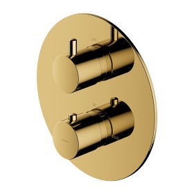 OMNIRES Y |  bateria wannowo-prysznicowa podtynkowa termostatyczna złoty Y1236ROGL