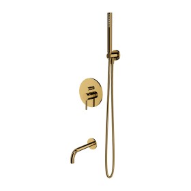 OMNIRES Y | Y zestaw wannowo-prysznicowy podtynkowy złoty  SYSYW01GL