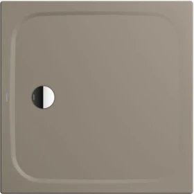 Kaldewei Cayonoplan brodzik 80x80 cm kwadratowy model 2251-5 z obniżonym nośnikiem styropianowym warm grey 60 361147980671