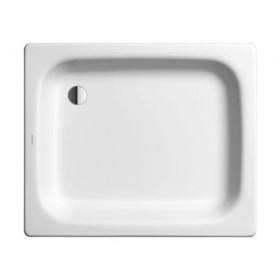Kaldewei Sanidusch brodzik 75x80 cm prostokątny z otworem przelewowym i wykończeniem przeciwpoślizgowym model 558 biały 332530000001