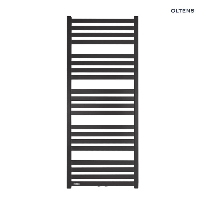 Oltens Vanlig grzejnik łazienkowy 121x50 cm czarny mat 55008300 3.jpg