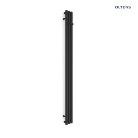 Oltens Stang grzejnik łazienkowy 180x15 cm czarny mat 55011300