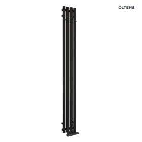Oltens Stang grzejnik łazienkowy 180x20,5 cm czarny mat 55012300