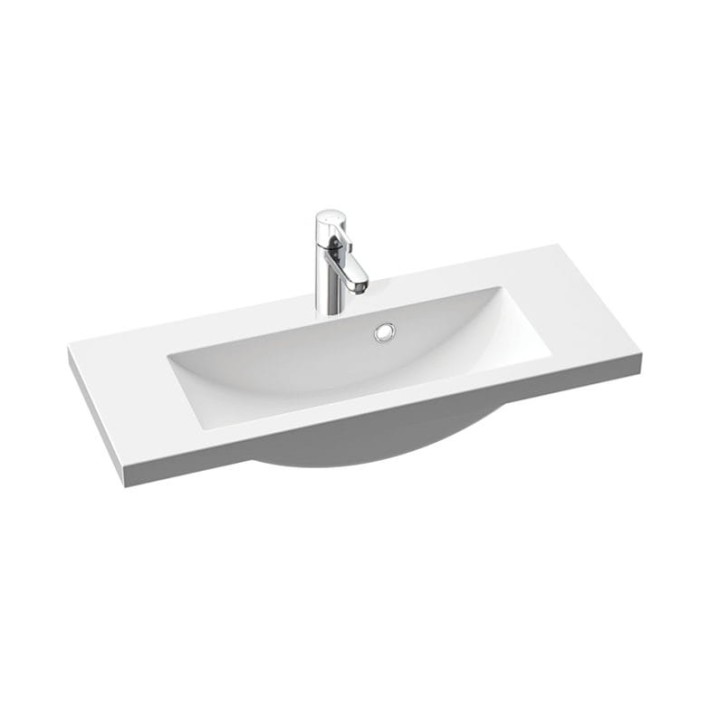 TALIA 80 Umywalka meblowa/wpuszczana w blat - 800 x 310 x 140 mm