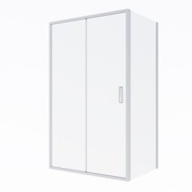 Oltens Fulla kabina prysznicowa 120x80 cm prostokątna drzwi ze ścianką chrom/szkło przezroczyste 20203100