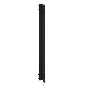 Oltens Stang (e) grzejnik elektryczny 180x15 cm czarny mat 55111300
