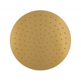 Oltens Vindel deszczownica 30 cm okrągła złoto szczotkowane 37006810