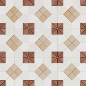 Płytka ceramiczna WOW TESSERAE SUIT GRANA 28 X  28 CM