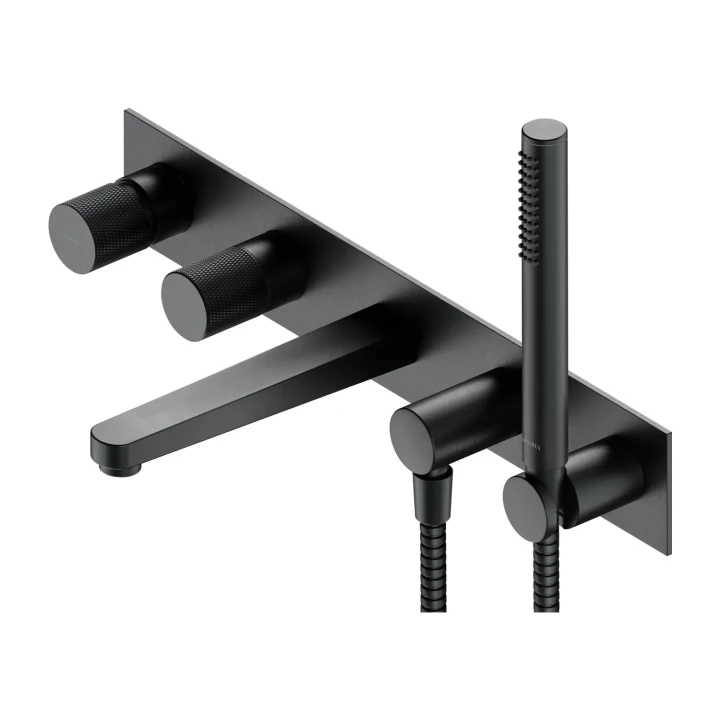 Omnires contour Bateria wannowa 5-otworowa podtynkowa antracyt 1.webp