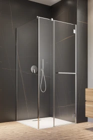 Radaway Carena KDJ kabina prysznicowa 100x90 cm prostokątna prawa chrom/szkło przezroczyste 134444-01-01NR