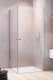 Radaway Eos KDD I kabina prysznicowa 90x90 cm kwadratowa chrom/szkło przezroczyste 137203-01-01