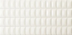 Płytka ceramiczna WOW 3D BARS BEVEL QUARTZ GLOSS, 12,5 X 25 CM 