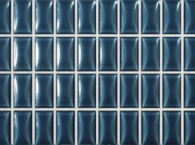 Płytka ceramiczna WOW 3D BARS BEVEL SAPPHIRE GLOSS, 12,5 X 25 CM