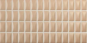 Płytka ceramiczna WOW 3D BARS BEVEL TOPAZ MATT, 12,5 X 25 CM