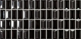 Płytka ceramiczna WOW 3D BARS DIAMOND ONIX GLOSS, 12,5 X 25 CM 