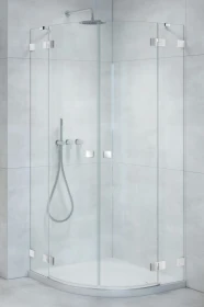 Radaway Essenza Pro PDD kabina prysznicowa część lewa 100x100 cm półokrągła 10095100-01-01L