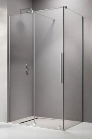 Radaway Furo KDJ kabina prysznicowa 130x90 cm prostokątna prawa chrom/szkło przezroczyste 10104672-01-01R/10110630-01-01/10113090-01-01