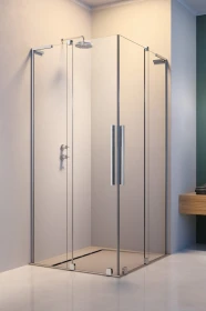 Radaway Furo SL KDD kabina prysznicowa część prawa 120x120 cm kwadratowa chrom połysk/szkło przezroczyste 10305120-01-01R