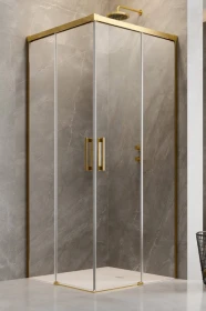 Radaway Idea Gold KDD kabina prysznicowa część lewa 100x100 cm kwadratowa 387062-09-01L